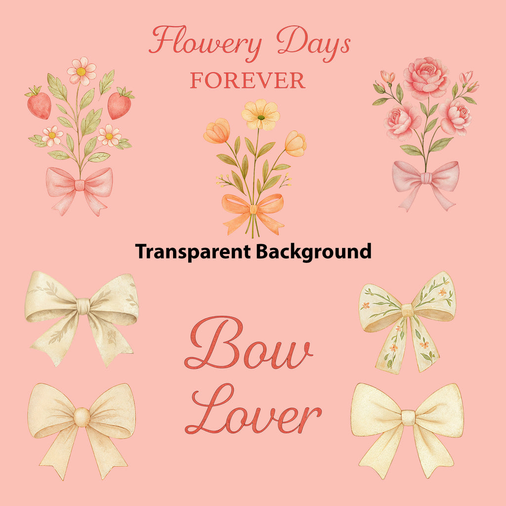 Lovely Cat Clipart Bundle – 34 High Resolution PNG 300 DPI Digital Download